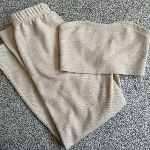 SHEIN Cream Short Sleeve Top